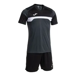 Ensemble à Manches Courtes Danubio Iii Anthracite / Black 3XL