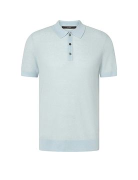 Poloshirt hellblau M herren