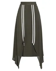 Maxi-Rock Damen Militärgrün S Damen