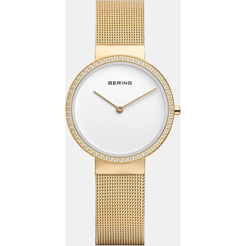 Reloj de mujer Classic 14531-330 Automático de acero dorado - Bering - FashionsVida