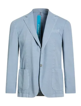 Blazer Herren Hellblau 52 Herren - Santaniello - FashionsVida