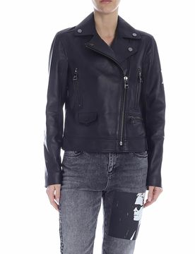 Biker in pelle nera Karl Legend