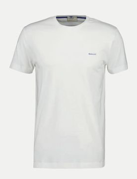 T-Shirt mit Kontrast Logo 113-EGGSHELL XXL