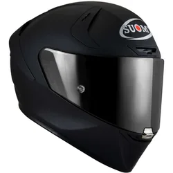 Casco Moto Integrale Racing SR-GP PLAIN Nero Opaco taglia XL