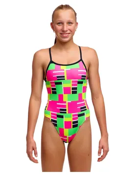 Fks030 Swimsuit Blocked Again UK 34 Women - Funkita - FashionsVida