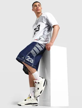 Baggy Jorts - Herren, Blau - male - Size: L - Jordan - FashionsVida