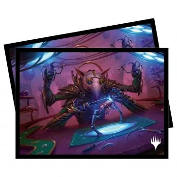 MTG March of the Machine Deck Protector Sleeves E featuring Gimbal, Gremlin Prodigy (100) - Ultra PRO - FashionsVida