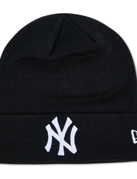Unisex Knitted Hats & Beanies - Black - One Size - Black - Size: One Size - New era - FashionsVida