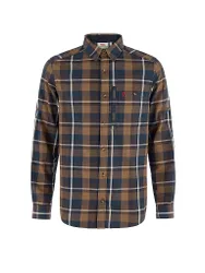 Camicia da uomo Fjällglim Flannel Funktion marrone L