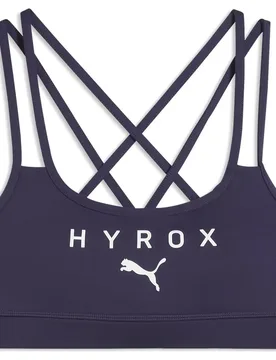 Soutien-gorge De Sport X Hyrox Move Strappy Deep Plum L - Puma - FashionsVida