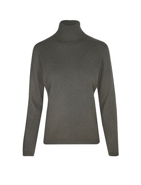 Jersey de cachemira oliva XS