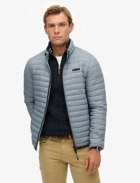 Para hombre. M5012242A Chaqueta acolchada Fuji Lite Padded (S), Casual, Nylon reciclado