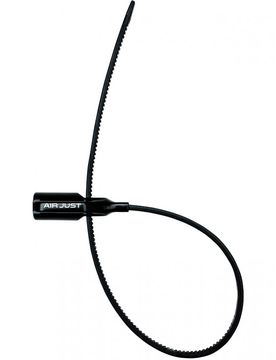 Lucchetto a cavo AIR JUST nero - Black