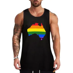 Australia Equality Rainbow Tank Top Ultra Soft Tank Top Comfort Breathable Sleeveless