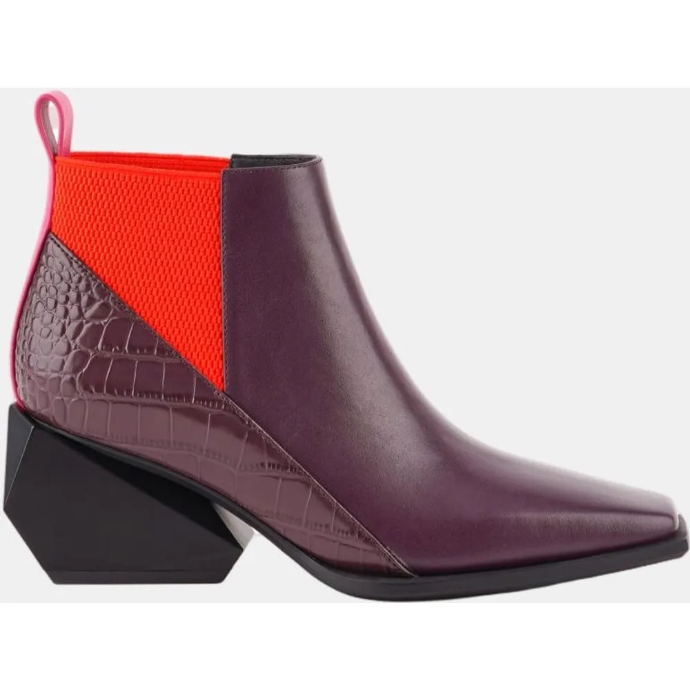 Botin de mujer jacky con elastico y tacon tipo cowboy - United Nude - FashionsVida