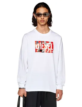 T-shirt à Manches Longues Just L6 White S