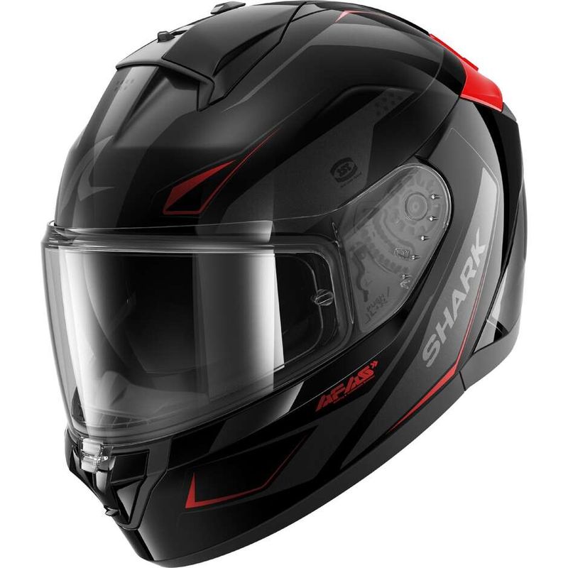 Casco Moto Integrale RIDILL 2 MEKARIUM Nero Antracite taglia XS