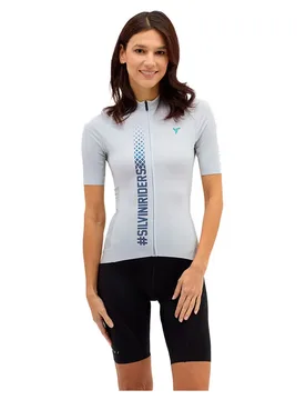 Maglia A Maniche Corte Wd228 Mazzana Cloud / Ocean - SILVINI - FashionsVida