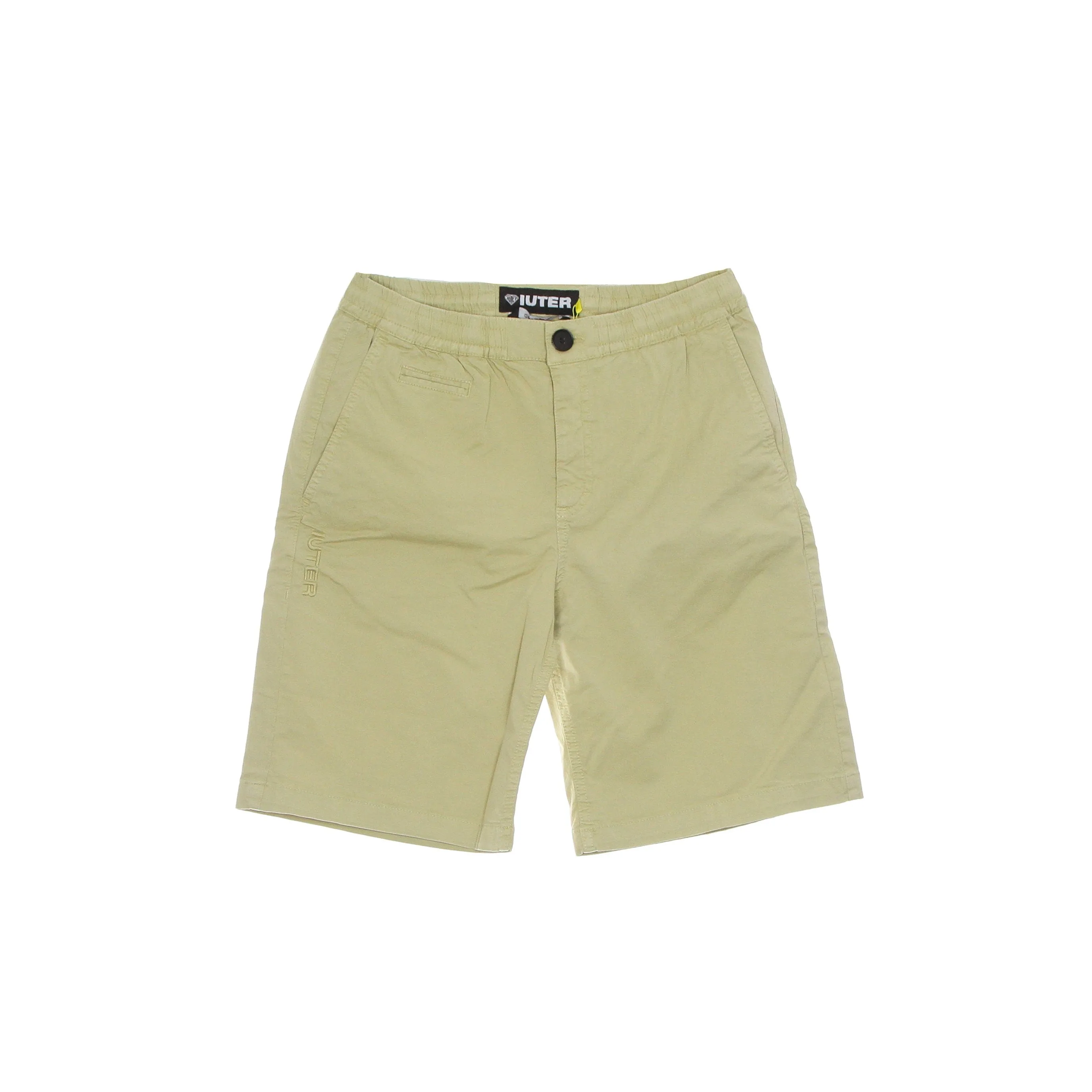 Pantalone Corto Uomo Jogger Short Beige - IUTER - FashionsVida
