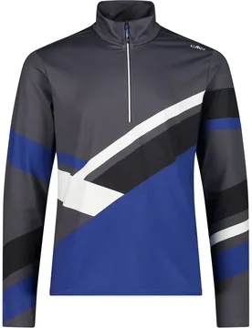 Sweat Herren Rollkragenpullover, blau 54