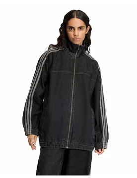 Sweat-shirt à Zip Firebird Adilenium Denim True Black Denim S - Adidas Originals - FashionsVida