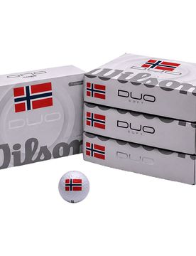 Golfbälle Duo Soft - 12er Pack