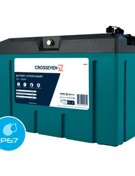 Ah Lithium Battery 24v Grey / Black One Size unisex - Crosseven - FashionsVida