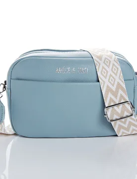 Umhängetasche "Loreen" himmelblau Amélie di Santi - 3Pagen - FashionsVida