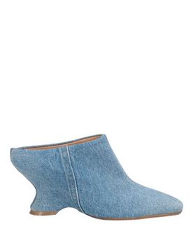 Mules & Zuecos Mujer Azul marino 36.5,37,37.5,39.5,40 Mujer