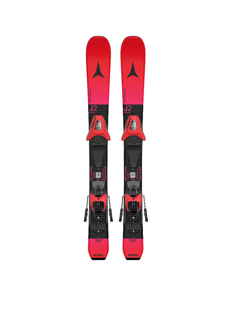 Set sci da bambino Redster J2 70-90 + C 5 GW rosso 90 - Atomic - FashionsVida