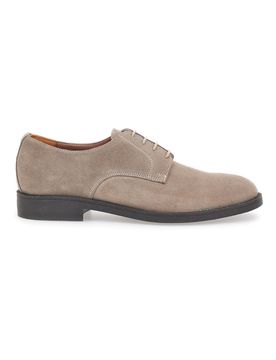 Scarpe Stringate Beige Vera Pelle 600 45