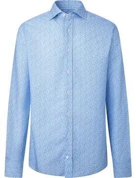 Chemise à Manches Longues Sea Shell Print White / Blue S
