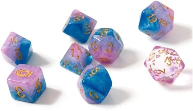 Polyhedral - 7 Die Set: Baby Gummies - Sirius Dice - FashionsVida