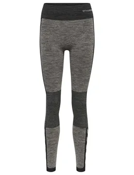 Leggings Cleaa Mid Waist Seamless Chateau Gray / Black Melange XS
