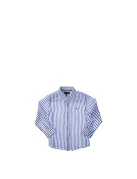 Camicia misto lino BLU 16