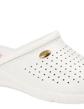 Isla Womens Clogs - White - Size Uk 7 - DEK - FashionsVida