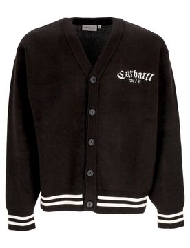 Cardigan Uomo Onyx Cardigan Black/wax