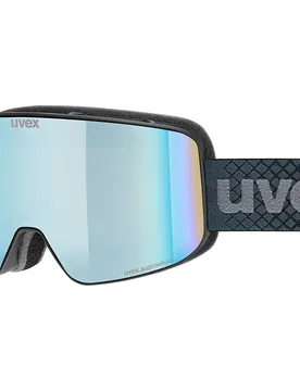 Masque De Ski Pyrit Fm Black Matt Supravision Saphir-Clear/CAT2 Homme - Uvex - FashionsVida