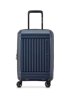 Valigia A Rotelle Lutece Se Expandable 55cm 3l Navy Blue One Size - Delsey - FashionsVida