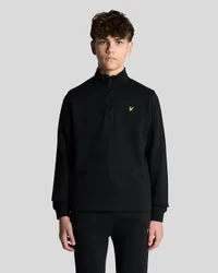 S Kids 1/4 Zip Jumper in Jet Black