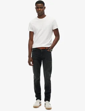 Superdry Herren Organic Cotton Vintage Slim Jeans mit Schmaler Passform Black - Größe: 30/30 - 94.99 - FashionsVida