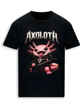 T-Shirt - Axoloth - L bis XXL - für Männer - Größe XXL - schwarz - Männer - male - Tierisch - FashionsVida
