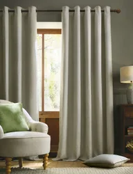 Milbourne Herringbone Eyelet Curtains Grey Mix