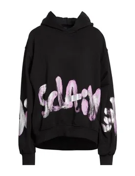 Sudadera Mujer Negro S,XL Mujer - Disclaimer - FashionsVida