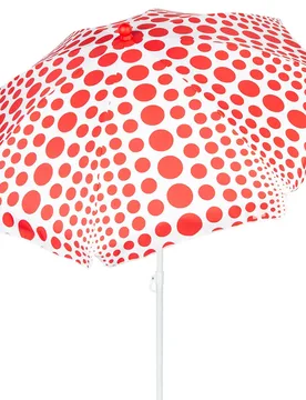 Ombrellone Da Spiaggia 6225 Red Dots Uv50 Protection 200 Cm - Aktive - FashionsVida