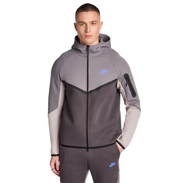 Tech Fleece Herren Kapuzenpullover - Grau - Größe L Grey L - Nike - FashionsVida
