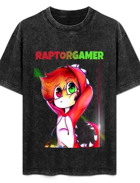 Raptorgamer is here T-Shirt Casual Fashion Print Tee Top - Aliexpress - FashionsVida