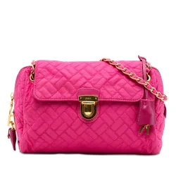 Impuntu Tessuto Chain Crossbody