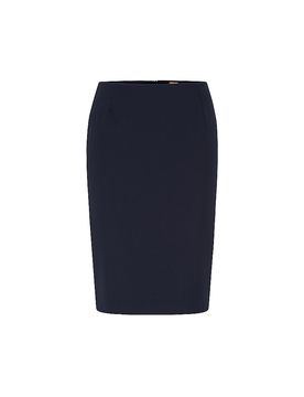 Minifalda Slim Fit VILEAH azul oscuro 38