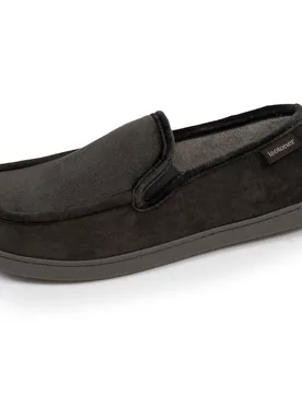 Chaussons mocassins Gris/Beige gris 42 - Isotoner - FashionsVida